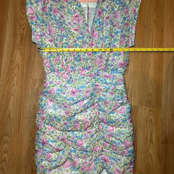 Zara Floral Mini Dress - Picture 9 of 11